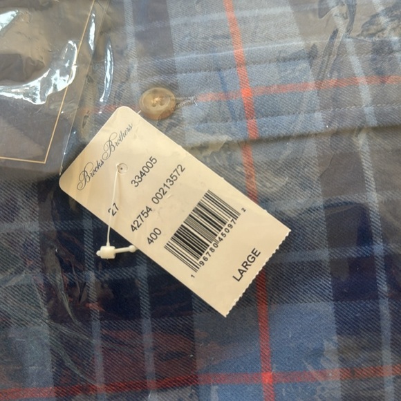 Brooks Brothers Plaid button down - Picture 3 of 3